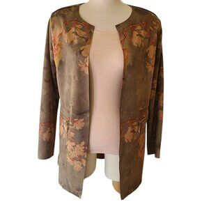 Amanda Green Floral Blazer/Jacket S